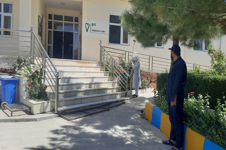 د غزني ولایتي روغتون د فاضلابو غیر متمرکزه  تصفیه خانه